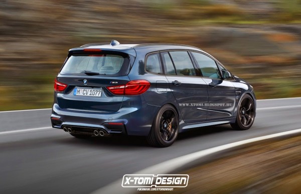 BMW M2 Gran Tourer 2 600x388 at Rendering: BMW M2 Gran Tourer