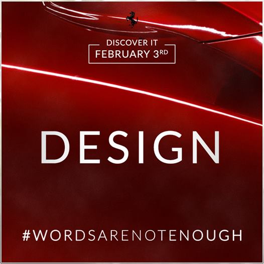 Ferrari Teaser 1 Ferrari Teaser 1 at Ferrari Teases Major Debut for February 3rd