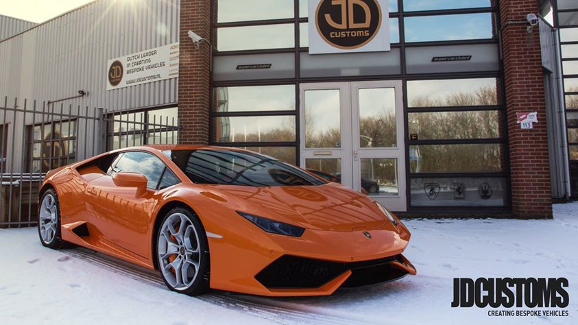 Lamborghini Huracan в доработке от JD Customs