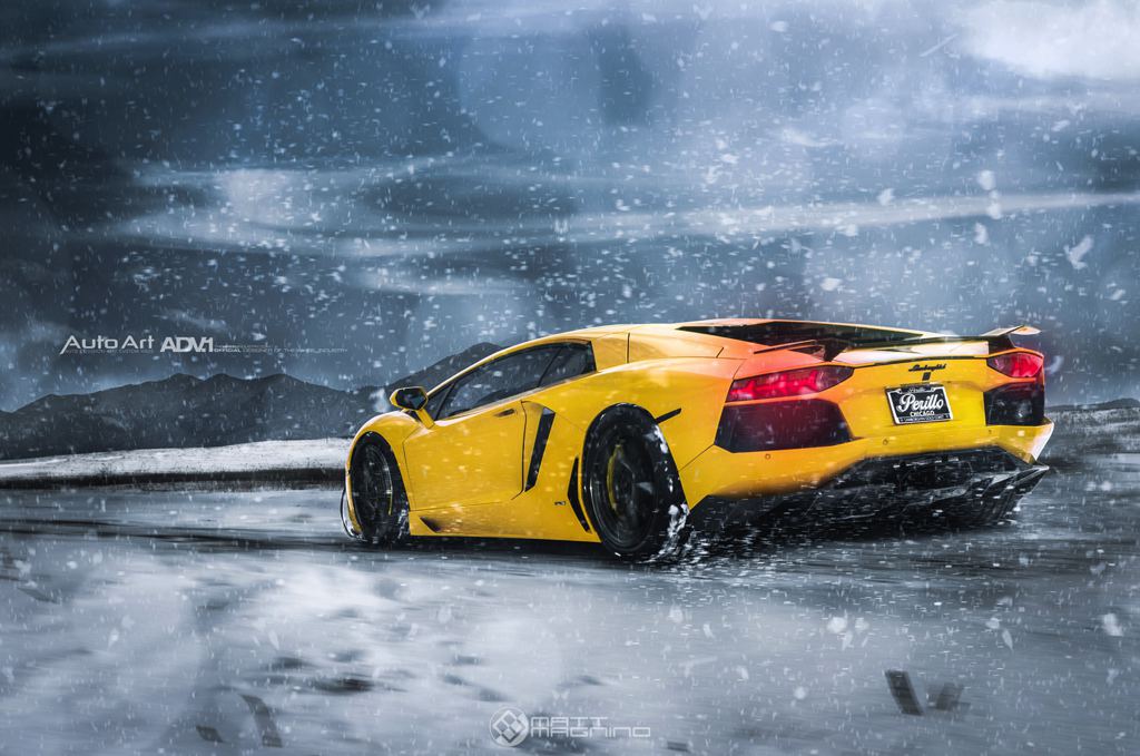 Lamborghini Aventador в тюнинге от Auto Art Chicago