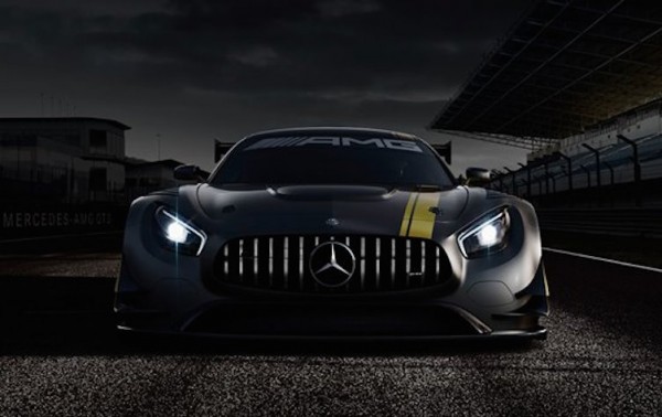 Mercedes AMG GT3 1st 600x378 at Mercedes AMG GT3 Shows its Face!