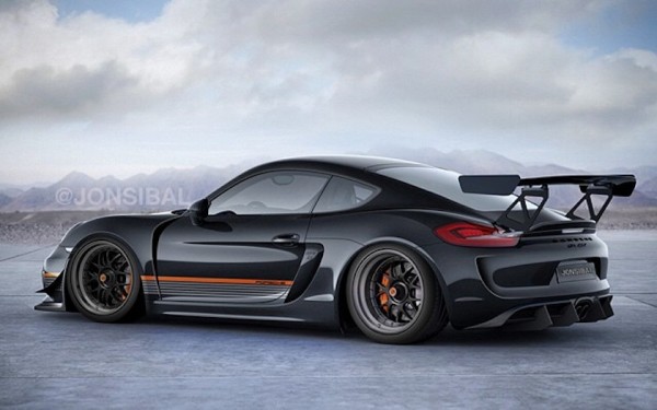 Porsche Cayman GT4 RSR 600x375 at Rendering: Porsche Cayman GT4 RSR 