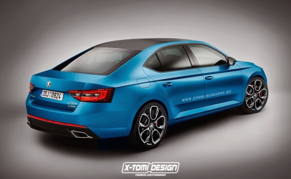 Skoda Superb RS 2 600x369 Skoda Superb RS 2 600x369 at Rendering: Skoda Superb RS