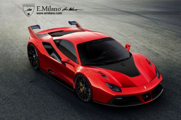 ferrari 488 fxx 1 600x399 at Ferrari 488 FXX Rendered for Fun