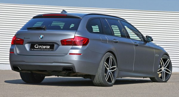 G Power BMW M550d 3 600x328 at G Power BMW M550d Wagon Tops 270 km/h