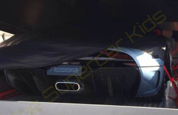 Koenigsegg Regera Spied 1 600x389 at Koenigsegg Regera Spied En Route to Geneva