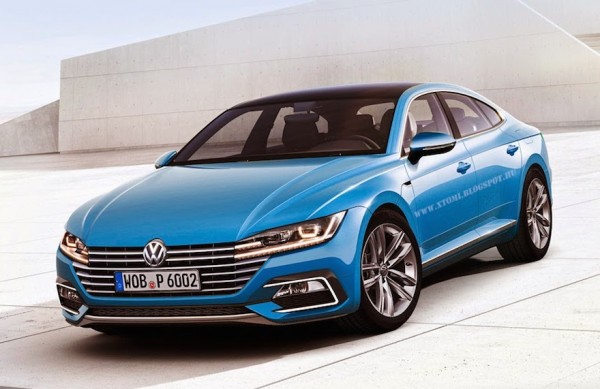 Sport Coupe GTE 1 600x389 at VW Sport Coupe GTE Rendering in Production Guise