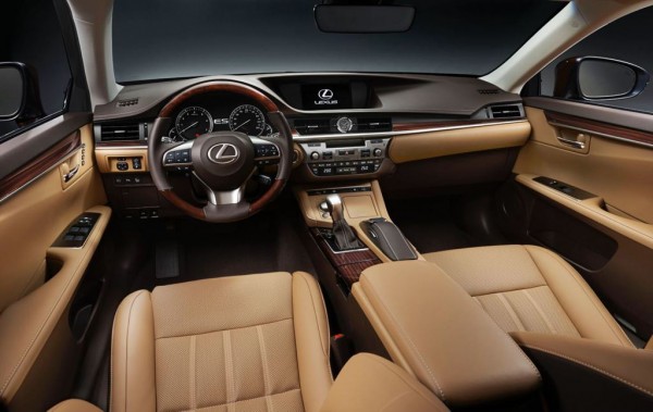 2016 Lexus ES int 600x379 at Official: 2016 Lexus ES