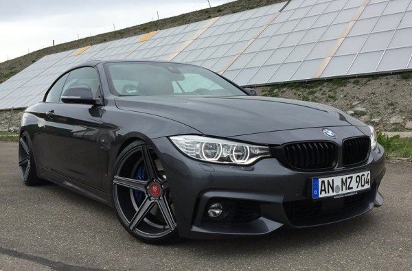 4 series slammed 0 600x395 at BMW 4 Series Looks Better Slammed!