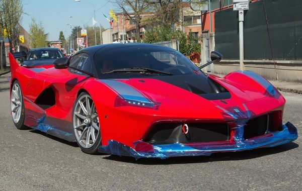 Ferrari FXX K Spot 0 600x380 Ferrari FXX K Spot 0 600x380 at Ferrari FXX K Spotted on the Road in Maranello