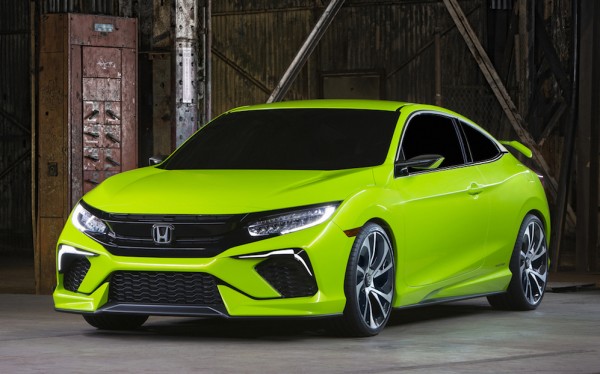 Honda Civic Concept 0 600x374 at New Honda Civic Concept Revealed at NYIAS