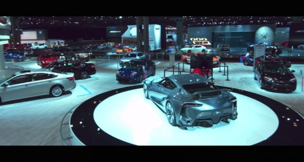 NYIAS drone footage 600x321 at 2015 New York Auto Show As Seen by a Drone!