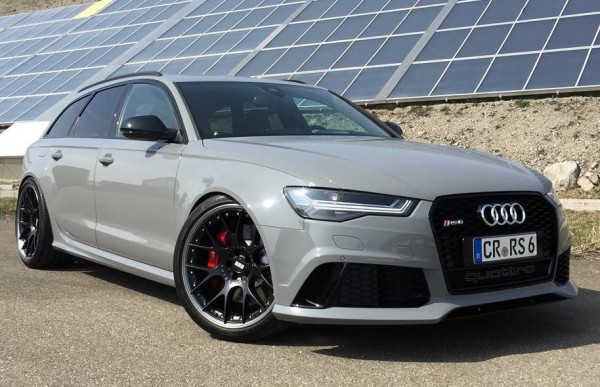 Nardo Grey Audi RS6 1 600x387 at Nardo Grey Audi RS6 by TW Car Design