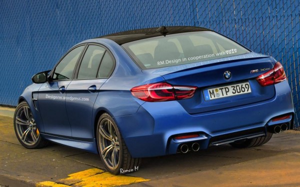 Next Gen BMW M5 2 600x374 at Next Gen BMW M5 Skillfully Rendered