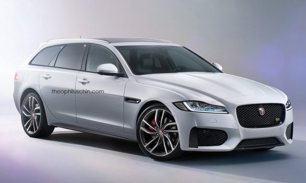 XF Sportbrake Render 1 600x360 at Fresh Jaguar XF Sportbrake Rendering Pretty Much Nails It 