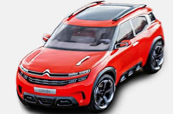 citroen aircross 600x397 at First Look: Citroen Aircross Concept