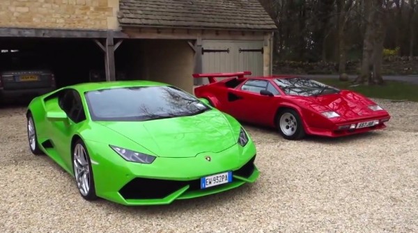 huracan vs countach 600x335 huracan vs countach 600x335 at Huracan Meets the Countach at Harry’s Garage