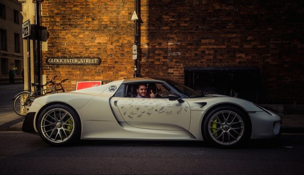 porsche road trip uk 0 600x346 porsche road trip uk 0 600x346 at Porsche 918 Embarks on UK Road Trip to Mark Facebook Milestone