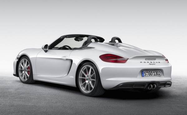 porsche boxster spyder GT4 600x368 porsche boxster spyder GT4 600x368 at Porsche Boxster Spyder GT4 in the Works