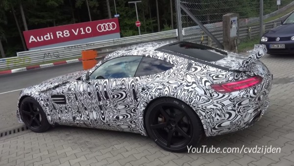 AMG GT prototype 600x339 AMG GT prototype 600x339 at High Performance Variant of Mercedes AMG GT Caught Testing