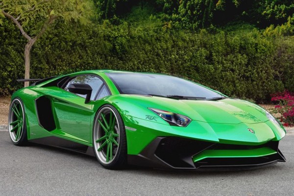 Lamborghini Aventador SV Green 600x400 Lamborghini Aventador SV Green 600x400 at Lamborghini Aventador SV Goes Green, Virtually