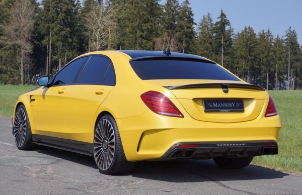 Mansory Mercedes S63 Bumblebee 2 600x388 at Mansory Mercedes S63 AMG Bumblebee Edition!