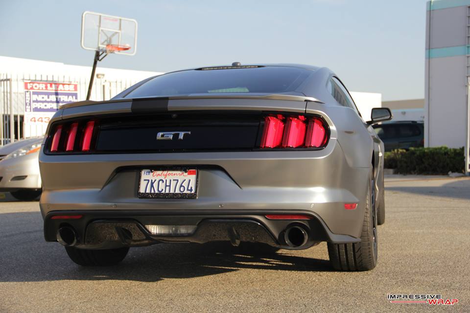 2015 Mustang GT Gets a Custom Wrap