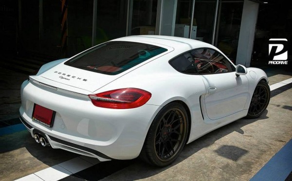 Prodrive Porsche Cayman 0 600x372 at Prodrive Porsche Cayman Wears ADV1 Kicks