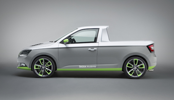 SKODA FUNstar 2 SKODA FUNstar 2 at Skoda Funstar Pickup Set for Worthersee Debut