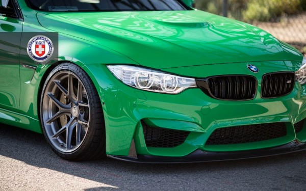 Signal Green BMW M3 0 600x375 at Gallery: Signal Green BMW M3 on HRE Wheels