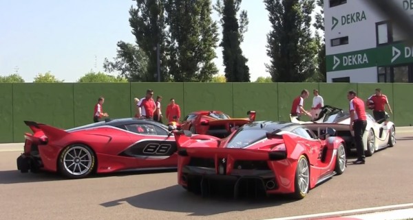 4x Ferrari FXX K 600x321 4x Ferrari FXX K 600x321 at 4x Ferrari FXX K Attack Imola, Awesomeness Ensues