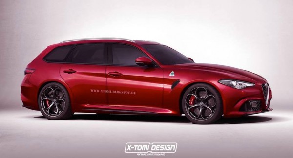 Alfa Romeo Giulia Sportwagon 600x324 at Alfa Romeo Giulia Rendered as a Wagon
