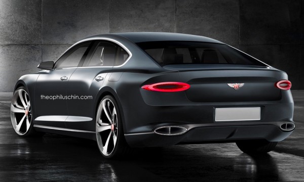 Bentley Four Door Coupe 2 600x360 at Bentley Four Door Coupe Has a Lot of Promise