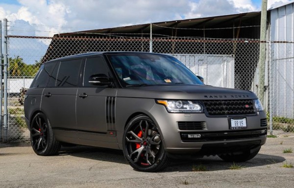Matte Grey Range Rover 0 600x385 at Gallery: Matte Grey Range Rover on Forgiato Wheels