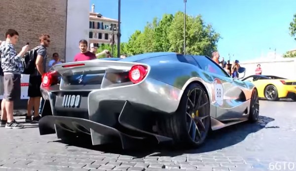 Silver Ferrari F12 TRS 600x348 Silver Ferrari F12 TRS 600x348 at Silver Ferrari F12 TRS Caught on Film