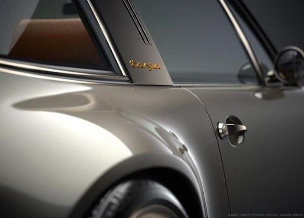 Singer Porsche 911 Targa p 1 600x432 at Singer Porsche 911 Targa Teased for Goodwood Debut