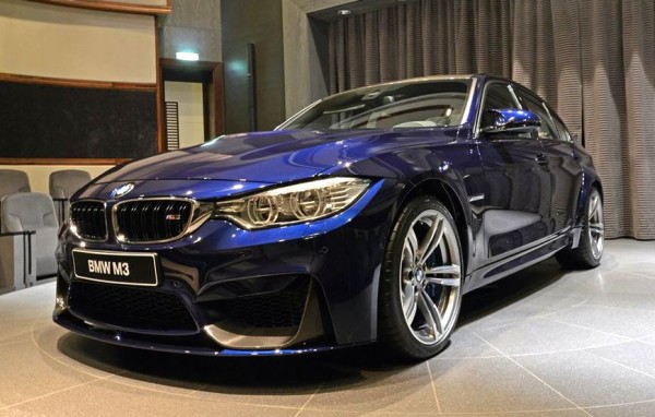 BMW M3 Navy Blue 0 600x382 at Super Unique BMW M3 on Sale at BMWAD