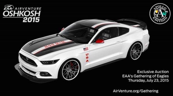 Ford Mustang Apollo Edition 600x334 Ford Mustang Apollo Edition 600x334 at Ford Mustang Apollo Edition Unveiled for AirVenture Oshkosh 2015