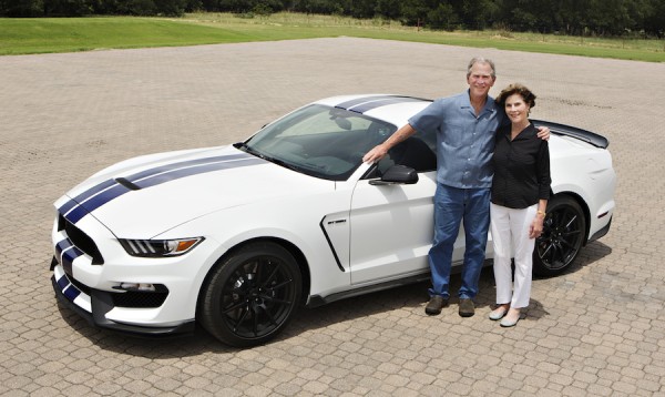 Shelby GT350 George Bush 1 600x358 Shelby GT350 George Bush 1 600x358 at Up for Grabs: Shelby GT350 Signed by George W. Bush