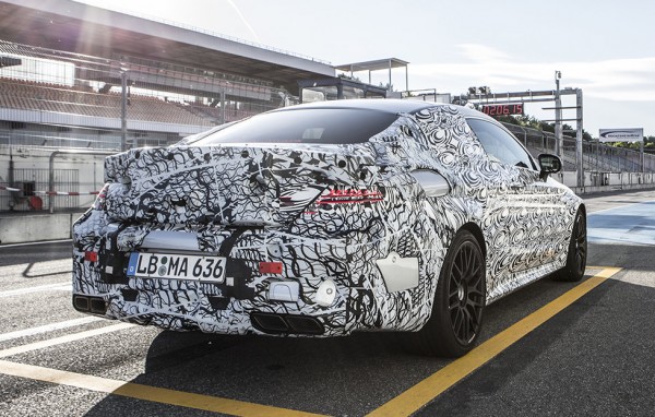 c63 amg coupe teaser 1 600x382 at Fresh Teasers for 2016 Mercedes C63 AMG Coupe 