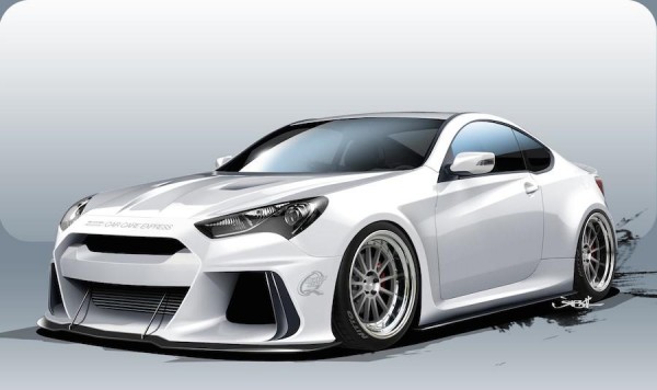 ARK Performance Genesis Coupe prv 600x356 ARK Performance Genesis Coupe prv 600x356 at SEMA Preview: ARK Performance Genesis Coupe