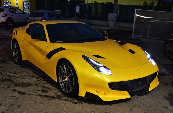 Giallo Ferrari F12tdf 0 600x393 at Up Close with Giallo Ferrari F12tdf
