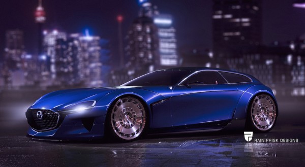 Mazda RX Vision Shooting Brake 600x329 at Mazda RX Vision Shooting Brake Looks Dope!