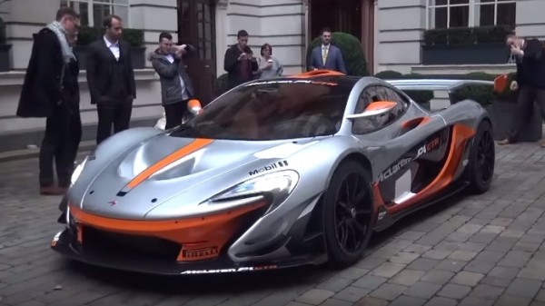 McLaren P1 GTR London 600x337 at McLaren P1 GTR on the Streets of London