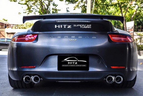 Armytrix Porsche 991 Black Edition 0 600x404 at Porsche 991 Black Edition with Armytrix Exhaust