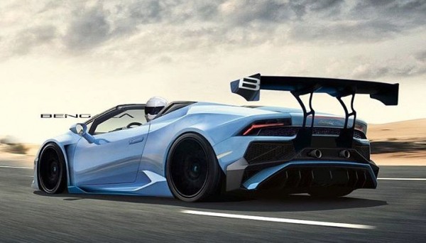 Bengala Lamborghini Huracan Spyder 600x342 Bengala Lamborghini Huracan Spyder 600x342 at Rendering: Bengala Lamborghini Huracan Spyder