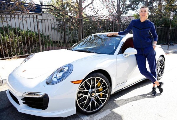 Maria Sharapova Porsche 991 0 600x409 at Gallery: Maria Sharapova & Porsche 991 Facelift