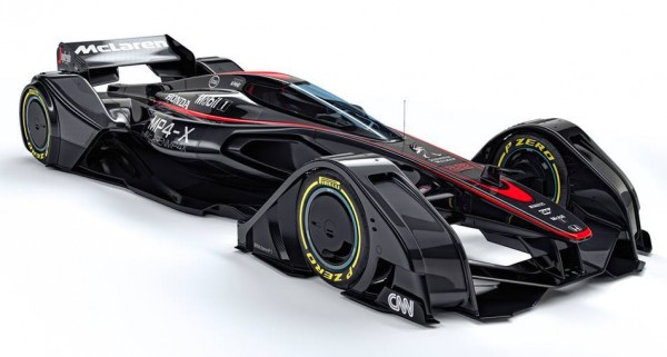 McLaren MP4 X 0 600x321 at McLaren MP4 X Previews F1 Cars of Tomorrow