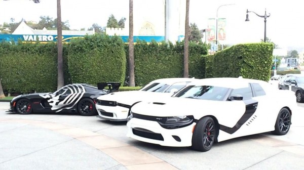 Star Wars Themed Dodge 0 600x336 at Dodge Hits L.A. in Star Wars Themed Cars