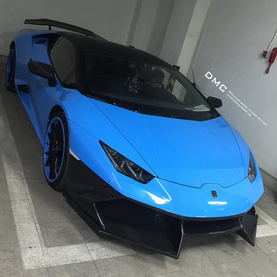Monstrous Dmc Huracan In Baby Blue